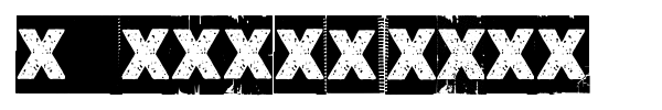 Corner Dark font preview
